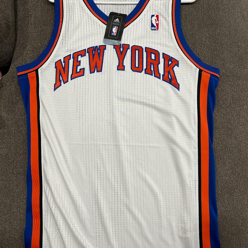 Large LT tall Adidas NY Knicks blank jersey with original tags